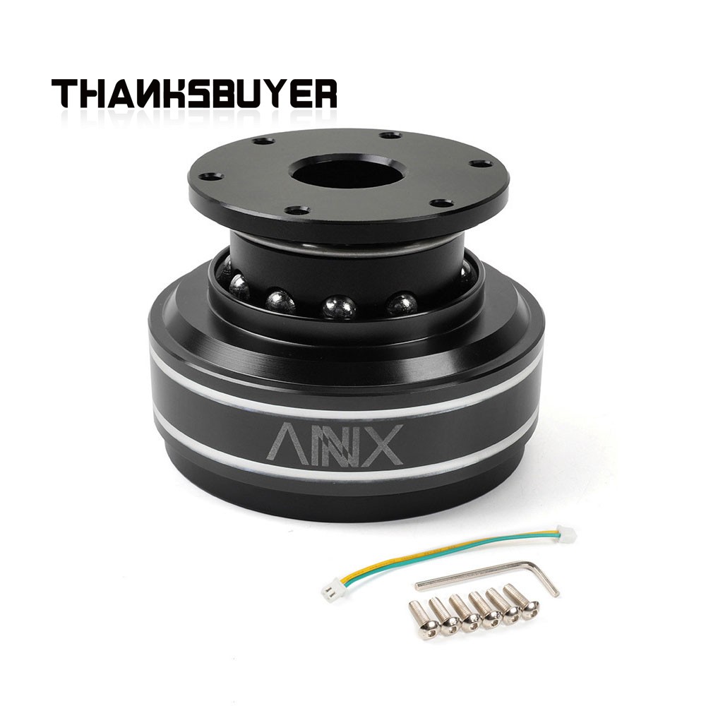 Racing Wheel Quick Release Hub 70Mm - 6 Delikli 70MM Alüminyum Alaşımlı Direksiyon