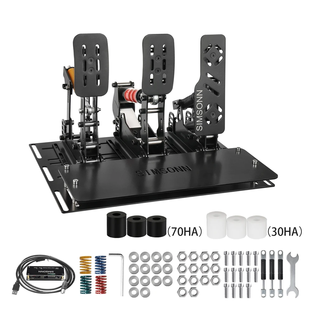 Sim Racing Pedals Load Cell Hydraulic - Pedallar Sim yarış pedallar PC yarış