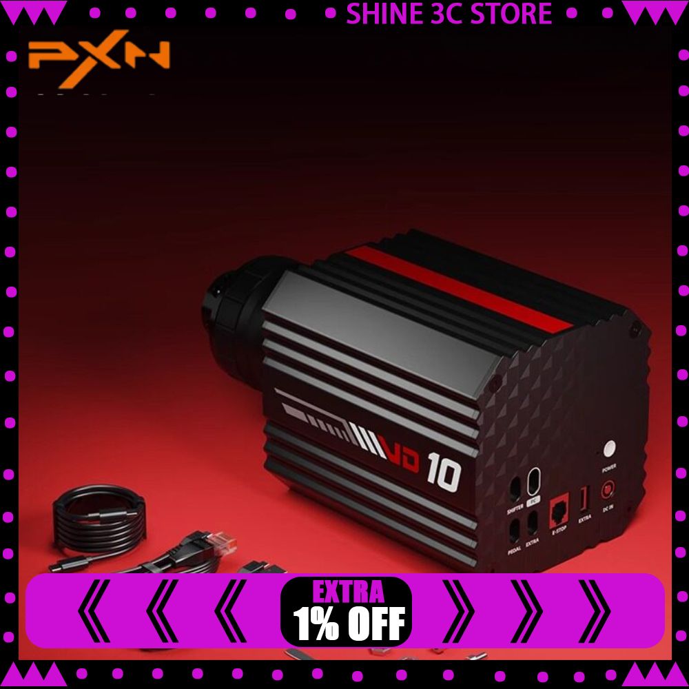 Direct Drive Racing Wheel Base 10Nm - PXN VD10 Oyun Direksiyon Simidi Servo