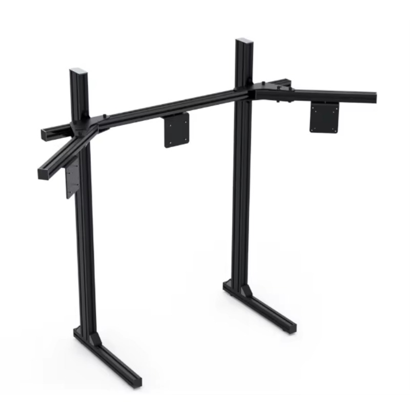 Triple Monitor Stand Sim Racing - Üç Ekranlı Monitör Standı, Simülasyon Koltuğu,