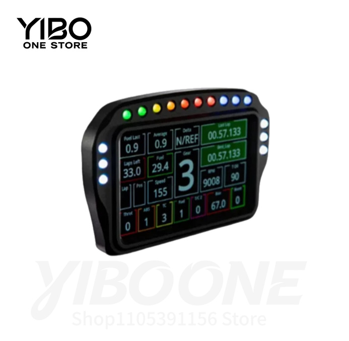 Sim Racing Dashboard Screen Display - Sim Yarış Oyunu Kontrol Paneli Dash
