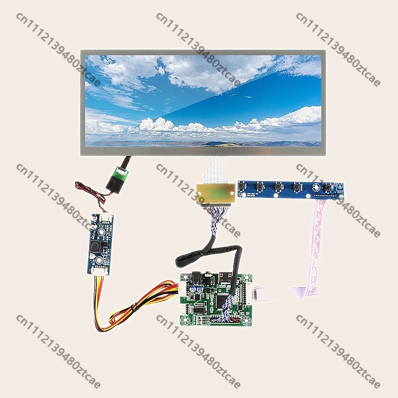 10.3 İnç 1920x720 LCD IPS Ekra - Sim Racing Dashboard Screen Display incelemesi ve fiyatı