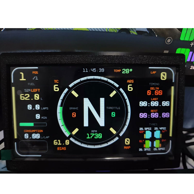 Simplayer Sim Yarış Dashboard  - Sim Racing Dashboard Screen Display incelemesi ve fiyatı