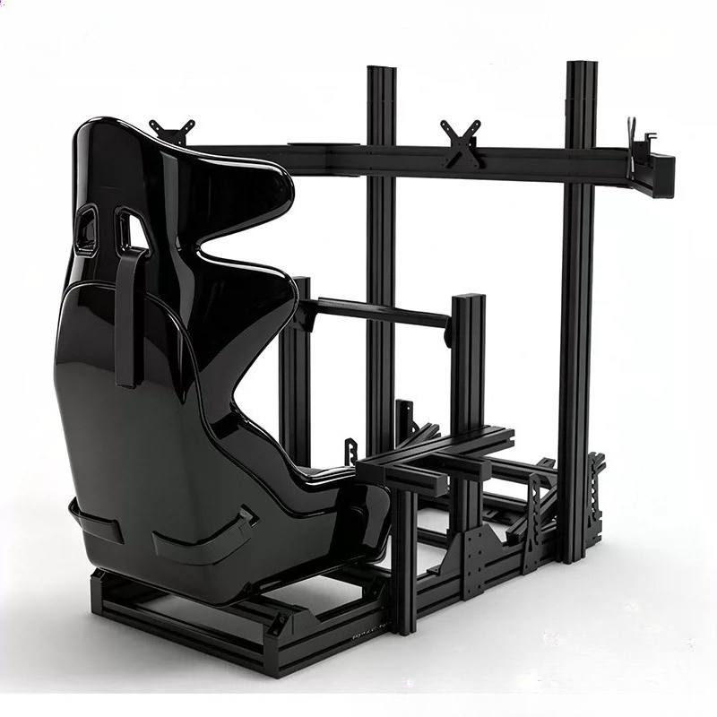 Titreşimsiz, Bağımsız ve Kokpi - Triple Monitor Stand Sim Racing incelemesi ve fiyatı