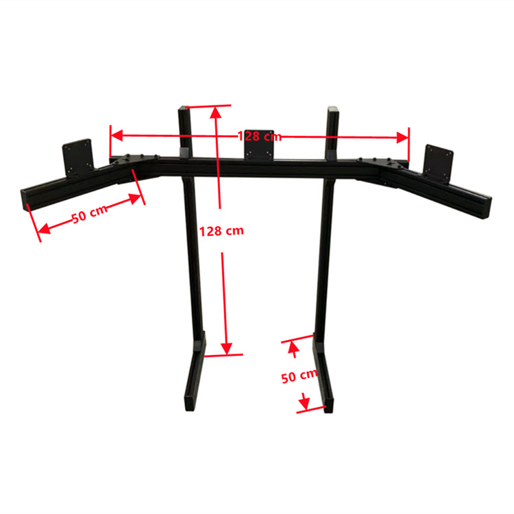 4080 Alüminyum Sim Yarış Üçlü  - Triple Monitor Stand Sim Racing incelemesi ve fiyatı