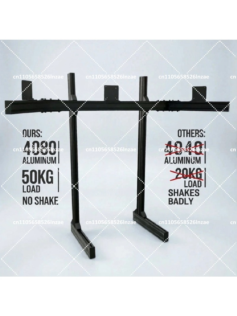 Ağır Hizmet Tipi Üçlü Monitör  - Triple Monitor Stand Sim Racing incelemesi ve fiyatı