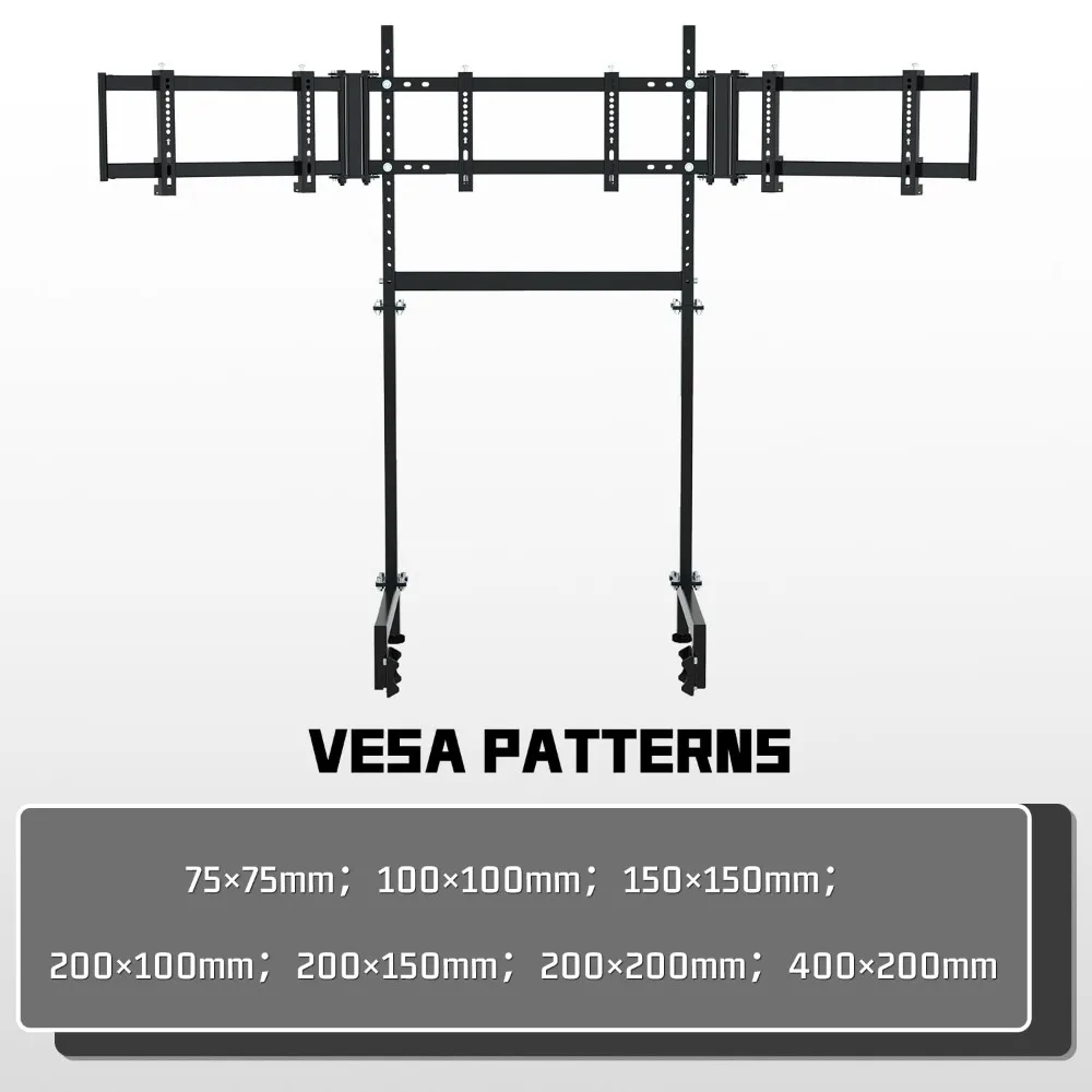 24-32 inç ekranlar için ayarla - Triple Monitor Stand Sim Racing incelemesi ve fiyatı