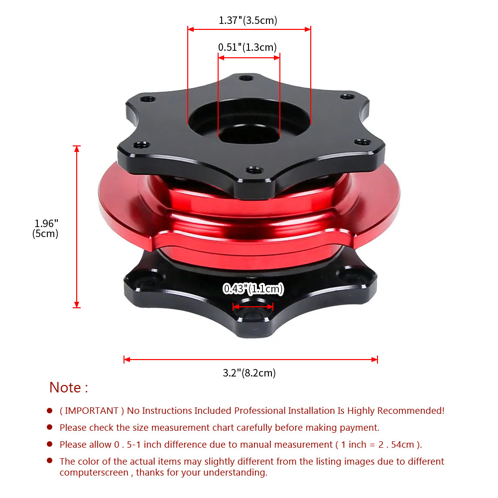 Evrensel Kısa AU D-Şekilli Dir - Racing Wheel Quick Release Hub 70Mm incelemesi ve fiyatı