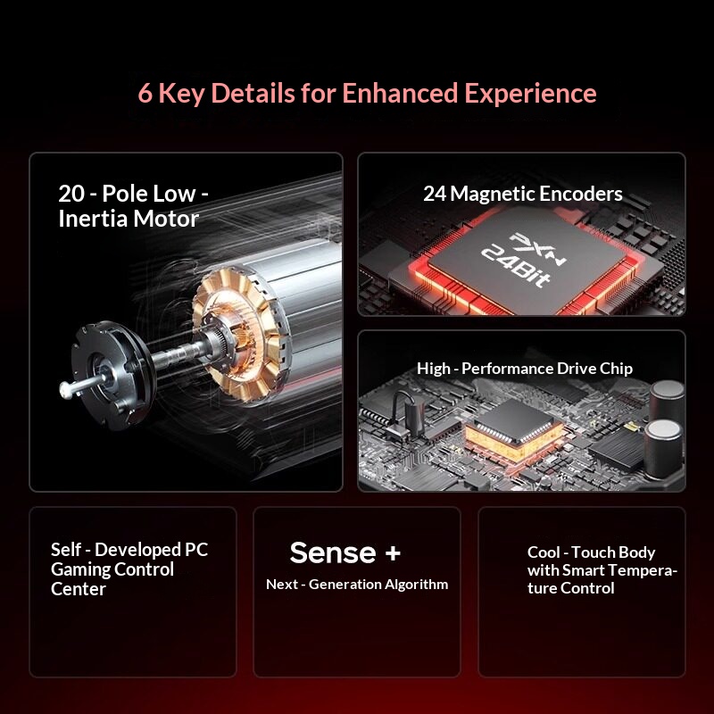 PXN VD10 Oyun Direksiyon Simid - Direct Drive Racing Wheel Base 10Nm incelemesi ve fiyatı